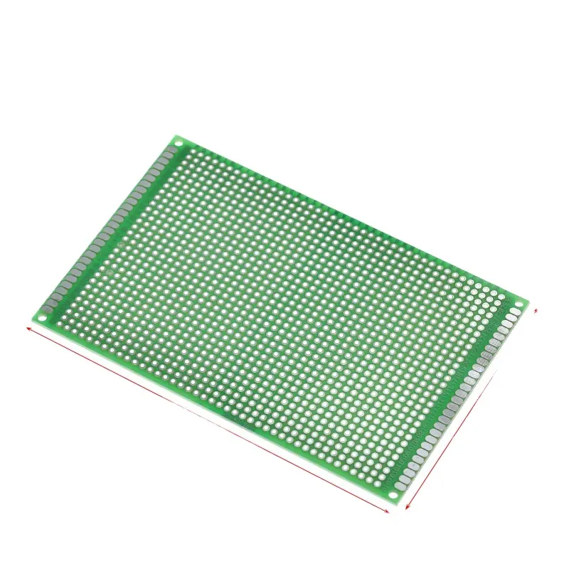 8x12cm 80x120mm Doppelseitiger Prototyp PCB Universal-Leiterplatte Proto board Für Arduino