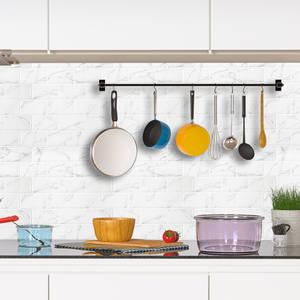 Carrelage mural en mosaïque PVC 3D auto-adhésif, 1 pièce, carrelage autocollant de cuisine, écorce et auto-adhésif, dosseret - Product Image 5