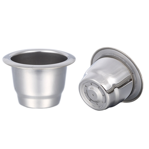 Nouvelles Idées de Produits 2023 Capsules Espresso Réutilisables Dosettes de Café Rechargeables Tasses en Acier Inoxydable Filtres - Product Image 1