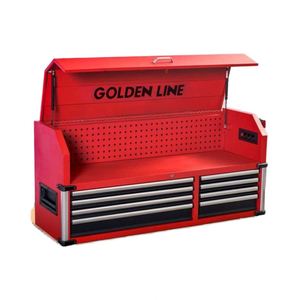 Tùy Chỉnh 55-Inch 18-Ngăn Kéo Thép Công Cụ Ngực Với Bánh Xe Sắt Hộp Công Cụ Cho Nhà Để Xe Sử Dụng - Product Image 4