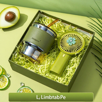Coffret Cadeau Femme FX Vert pour Mariage, Demoiselles d'honneur, Affaires : Thermos, Parapluie, Serviette – Idéal Fête des Mères