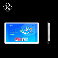 TOPWILLING OEM Industrial Multi Touch Screen Monitores 21,5 "24" 27 "32" Monitor de montaje en pared AC 100-240V