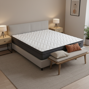 Colchones Ortopédicos <span class=keywords><strong>de</strong></span> Espuma Viscoelástica con Resortes Ensacados, Enrollables en Caja, Tamaños King y Queen, para un Sueño Reparador, Precio Mayorista Económico - Product Image 6