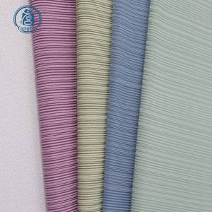 Super Cool Feeling 5*3 FDY Tissu de pull tricoté côtelé 200GSM 165CM Maillot uni extensible respirant pour vêtements décontractés Stock - Product Image 2