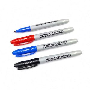 Red Blue <b>Green</b> Black Permanent <b>Pen</b> Student Draws Notes Large Capacity Oil Marker - Product Image 1