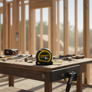 Cinta métrica Stanley Tylon de 5 m, herramienta de medición para construcción y bricolaje - Product Image 3