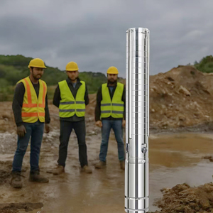 20m 100m giếng sâu chìm AC máy bơm nước 5HP 100 HP nước biển ba giai đoạn công nghiệp chìm Máy bơm nước - Product Image 1