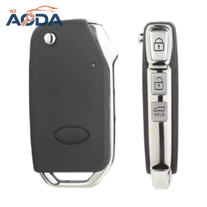 Coque de clé de voiture intelligente de haute qualité à 3 boutons, coque de clé universelle pour clé de voiture Kia - Product Image 1