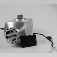Chauffage RV à haute efficacité à trou unique (type aluminium) avec télécommande LCD 12V