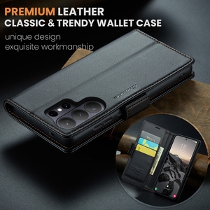 Funda de Lujo Caseme <span class=keywords><strong>023</strong></span> Tipo Cartera de Cuero PU con Tarjetero para Teléfono Móvil <span class=keywords><strong>Samsung</strong></span> <span class=keywords><strong>Galaxy</strong></span> S26 Ultra - Product Image 6