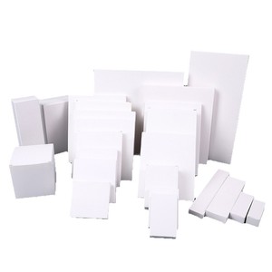 Usine d'emballage Daogu de Yiwu, boîtes en carton blanc, carton de 350 g/m², boîte d'emballage rectangulaire pliable imprimable, universelle - Product Image 1
