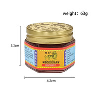 Baume du Tigre Pommade pour le Corps, Pansement Analgésique pour Arthrite Rhumatismale, Douleurs Musculaires, Articulaires et au Dos