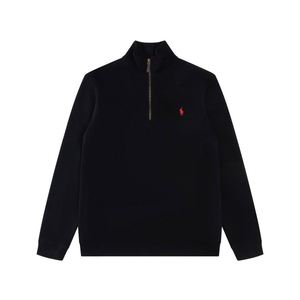 Sudadera con Capucha de Alta Calidad, Marca de Lujo, Media Cremallera, Estilo Polo, Nueva Moda Masculina, Bordado Paul, Tejido de Punto, Informal - Product Image 5