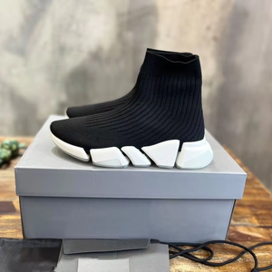 Chaussures de sport de créateur de qualité supérieure, baskets décontractées à semelle épaisse pour hommes, baskets à lacets et à scratchs pour femmes, chaussures décontractées - Product Image 5