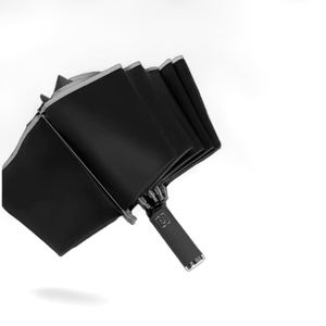 Parapluie inversé créatif à 10 baleines en vinyle, réfléchissant, pour affaires, avec logo imprimé, publicitaire - Product Image 4