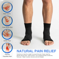Chaussettes pour fasciite plantaire, Manchons de compression et de soutien pour la cheville et la voûte plantaire, Manchons de compression pour le pied, Tendinite d'Achille