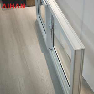 AIHAN Marco Delgado moderno Ventana corredera de aluminio Vidrio grande <span class=keywords><strong>para</strong></span> Vista máxima Patrón de apertura horizontal - Product Image 6