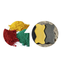Oxyde ferrique synthétique fer jaune 313 pigment pour briques