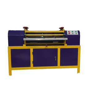 Máquina peladora de radiador fácil de operar Trituradora de radiador de refrigerador y separación de tubos de cobre y aluminio - Product Image 1