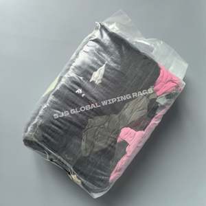 Trapos de Algodón 100% de Colores Mezclados, Trapos de Felpa, Trapos de Tela para Limpiar - Product Image 1