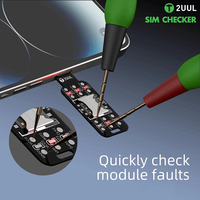 Modul Pemeriksa SIM Ponsel 2UUL SIM Mobile, Kit Perbaikan Dual-SIM untuk Deteksi Kerusakan