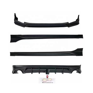 <b>Car</b> Bumper Lip for 2022 Body Kit ABS Plastic High Material 2023 Face Kit Front Lip Rear Lip Side Skirts - Product Image 1