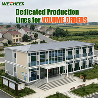 Maisons conteneurs Wecheer Premium en kit, cabines modulaires de haute qualité, pièces conteneurs préfabriquées modulaires personnalisées
