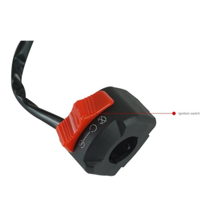 Accessoires de modification pour motos et véhicules électriques : Démarreur 22MM avec interrupteur d'arrêt universel - Product Image 4