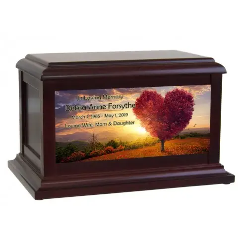 MDF Veneered Photo Pet Urns Funeral Supplies pet urn photo for dog and cat