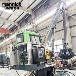Mannick cố định lấy cần cẩu với vật lộn thủy lực và cabin vận hành - Product Image 2