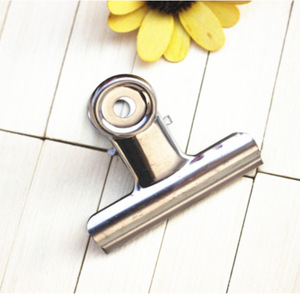 Porta-tickets metálico, organizador de documentos, clip de almacenamiento, clip para archivos de oficina/estudiantiles/financieros, disponible al por mayor a 1-2 yuanes. - Product Image 4