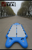 500x150x20cm Team Mega SUP Grande planche de paddle gonflable personnalisée pour plusieurs personnes
