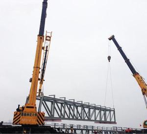 <span class=keywords><strong>Pont</strong></span> routier en <span class=keywords><strong>treillis</strong></span> en acier soudé continu pré-fabriqué avec 80m + travées <span class=keywords><strong>Pont</strong></span> à <span class=keywords><strong>structure</strong></span> en acier à grande portée - Product Image 1