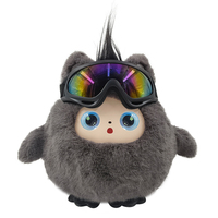 Compagnon d'interaction émotionnelle pour enfants - Jouet en peluche parlant avec dialogue vocal - Apprentissage avec des jouets en peluche et dessin au trait