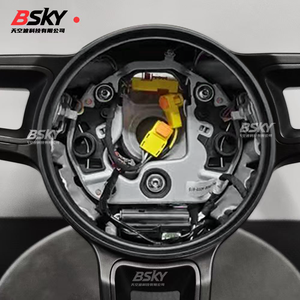 Volante in Pelle Scamosciata Aggiornato Adatto per <span class=keywords><strong>Porsche</strong></span> Cayenne <span class=keywords><strong>Cayman</strong></span> 987 Panamera 718 911 997 985 981 - Product Image 4