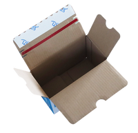 Emballage de boîte en carton ondulé Boîtes de déménagement et de livraison d'expédition en carton recyclable imprimé avec logo personnalisé
