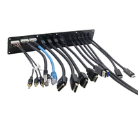 Panel Depan Casing PC yang Dapat Disesuaikan dan Tahan Lama, Adaptor Kabel USB4 HD Power 3 Port DP, USB 3.0 Audio, Bersertifikasi CE, Garansi 12 Bulan