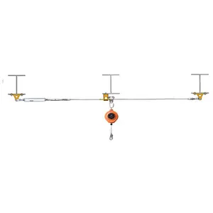 15m overhead lifeline loading and unloading area fall protection device