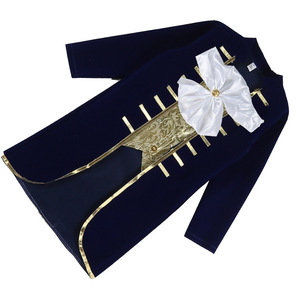 Disfraz de Halloween para Niños, Disfraz de la Bella y la Bestia, Traje para Fiesta, Actuación en Escenario, Juego de Roles, Vestido Azul de Poliéster - Product Image 4
