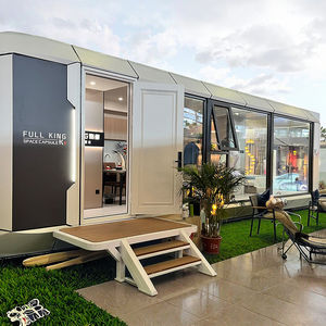 كبسولة متنقلة من مادة الألومنيوم مقاومة للزلازل من الدرجة 8 ، منازل حاوية سريعة التجميع للسكن للاستخدام الفندقي - Product Image 3