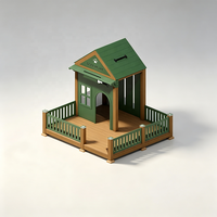 Mobilier pour animaux de compagnie : Aire de jeux pour chien, petite cabane de repos, maison pour chien, équipement de jeu extérieur