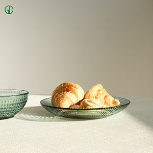 طبق زجاجي من البوروسيليكات بتصميم اسكندنافي آمن للاستخدام في الميكروويف وغسالة الأطباق مقاوم للحرارة وآمن للطعام بنمط مخصص - Product Image 6