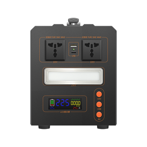 Estación de Energía Portátil con Inversor de 600W/1000W para Uso Doméstico, 110V/220V para Aires Acondicionados, Motores, Batería Solar Semi-terminada - Product Image 4