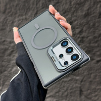 Étui de téléphone de luxe en TPU+PC avec support de cadre d'appareil photo pour OnePlus 8/7T/7 Pro/5G/6/6T/5/5T, coque de protection antichoc