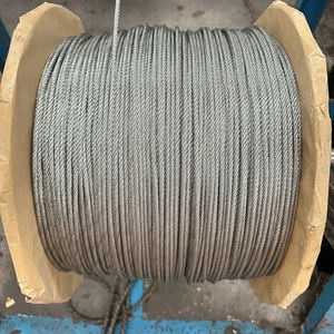 Fune di acciaio 4mm filo di corda in acciaio inossidabile Hdg 12mm cavo a fune in acciaio inossidabile 1.2mm - Product Image 4