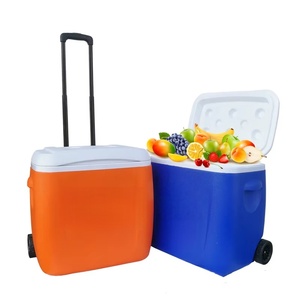 Cắm Trại Xách Tay Ice Cooler Box Với Bánh Xe 26L Ngoài Trời Dã Ngoại Câu Cá Trolly Đóng Băng Lạnh Mát Bãi Biển Du Lịch Cách Điện Hộp - Product Image 4