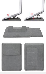 Personnalisé 14 16 pouces étanche décontracté durable housse de protection pour ordinateur portable en cuir support pour ordinateur portable avec support adapté pour <span class=keywords><strong>Macbook</strong></span> <span class=keywords><strong>Pro</strong></span> - Product Image 4