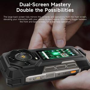 Ulefone <span class=keywords><strong>Armor</strong></span> 33 Pro 5G สมาร์ทโฟนพันธุ์อึด หน้าจอคู่ 6.95 นิ้ว + 3.4 นิ้ว แบตเตอรี่ 25500mAh ระบบปฏิบัติการ Android 14 กล้อง 50MP กันน้ำ รองรับ NFC - Product Image 4