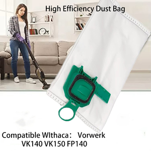 Bolsa de Filtro Reutilizable de Repuesto 2025, No Tejida, para <span class=keywords><strong>Vorwerk</strong></span> VK <span class=keywords><strong>VK140</strong></span> VK150 FP140, Alta Eficiencia, Ecológica, para el Hogar - Product Image 6