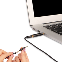 Professionnel de haute qualité son clair micro externe Lavalier revers Microphone 3.5mm pour les lecteurs d'ordinateur de téléphone portable